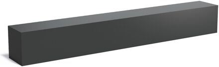 Aluminium sokkel 300x40x40cm.