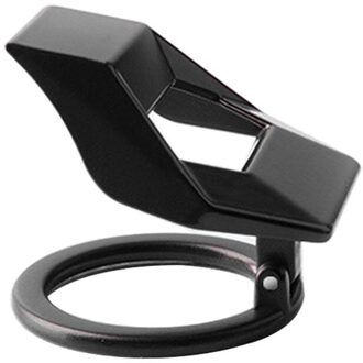 Aluminium Start Stop Motor Drukknop Cover Auto Interieur Decor zwart