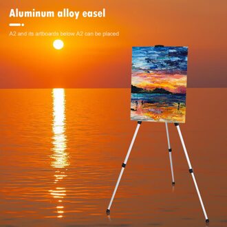 Aluminium Statief Display Beugel Vouwen Telescopische Studio Schildersezel Voor Outdoor Reizen Accessoires