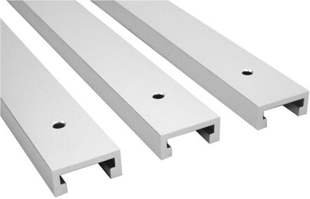 Aluminium T-Track Slot Mijter Track Jig Armatuur Voor Router Tafel Bandsaws Houtbewerking Diy Tool Lengte 300/400/500/600/800 Mm 1stk wit / 300MM