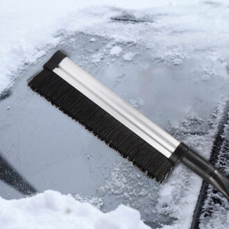 Aluminium Telescopische Sneeuw Borstel Ijs Schop Winter Sneeuw Schop Auto Levert Telescopische Hengel Ijs Beitelen Tanden