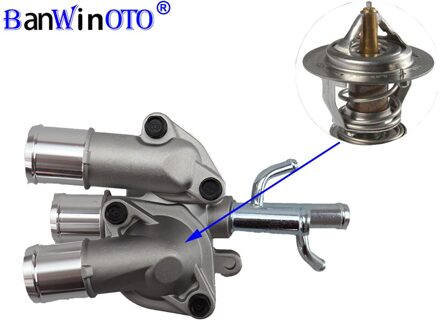 Aluminium Thermostaat Montage Behuizing Cover voor Hyundai Accent met Thermostaat Binnen 2562026870 2562026120 25620-26120