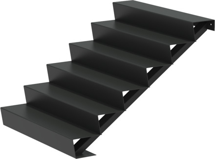 Aluminium trap 125cm. breed