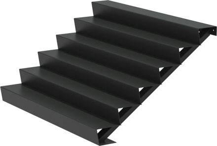 Aluminium trap 200cm. breed