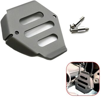 Aluminium Uitlaat Flap Cover Protector Guard Voor-Bmw R Negen T R1200GS Adv Rt als pic