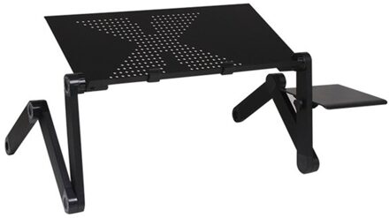 Aluminium Verstelbare Laptop Tafel Draagbare Vouwen Computer Bureau Notebook Desktop Stand Computer Tafel desk muis board fan