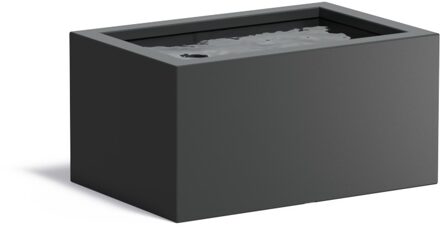 Aluminium vijverbak 120x80x60cm.