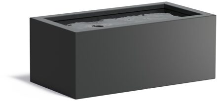 Aluminium vijverbak 150x80x60cm