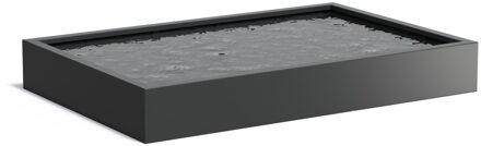 Aluminium vijverbak 300x200x40cm.