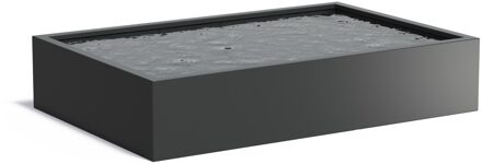 Aluminium vijverbak 300x200x60cm.