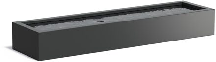 Aluminium vijverbak 300x80x40cm.