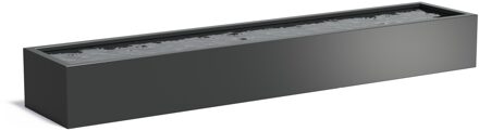 Aluminium vijverbak 500x100x60cm.