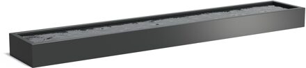 Aluminium vijverbak 600x100x40cm.
