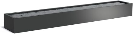 Aluminium vijverbak 600x100x60cm.