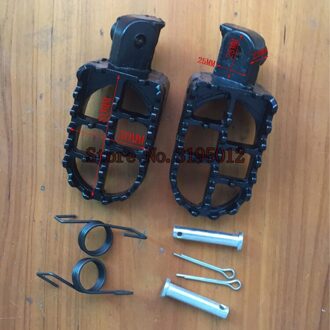 Aluminium Voetsteunen Footrest Voetsteunen Voor XR50R CRF50 CRF70 CRF80 CRF100F Dirt Pit Bike Motorcycle Motocross