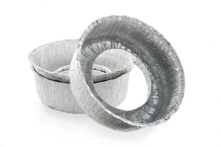 Aluminium wegwerpkom