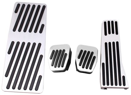 Aluminiumlegering Auto Gaspedaal Gaspedaal Rempedaal Clucth Pedaal Cover Voor Mazda 3 Axela CX-30 MX-30 accessoires NT 4stk