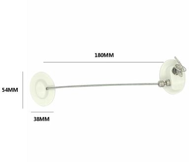 Aluminiumlegering Base Deur Window Lock Limiet Kind Veiligheid Deuren Lock Restrictor Oppervlak Electroplated Zinklegering Geen Verf Off