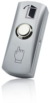 Aluminiumlegering Deur gate lock Exit Release Drukknop Thuis Schakelaar Toegangscontrole systeem