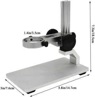 Aluminiumlegering Microscoop Stand Draagbare Verstelbare Handmatige Focus Digitale USB Microscoop Houder Ondersteuning Aangepast en Down