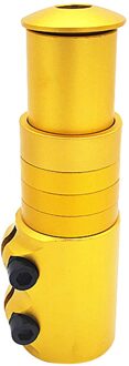 Aluminiumlegering Rechtop Stuur Raisers Weg Mountainbike Fiets Stuur Voorvork Stuurpen Riser Extender Fits All Mtb geel