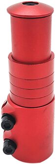 Aluminiumlegering Rechtop Stuur Raisers Weg Mountainbike Fiets Stuur Voorvork Stuurpen Riser Extender Fits All Mtb Rood