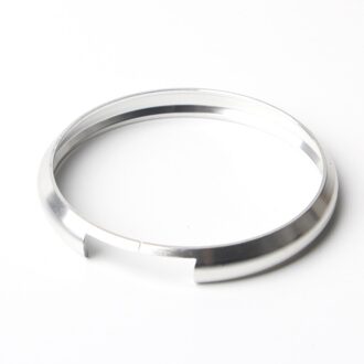 Aluminiumlegering Sleutel Beschermende Ring Trim Chain Decoaration Voor Bmw Luchtuitlaat Trim Mini Cooper Sleutel Shell Auto Interieur Accessoire zilverachtig