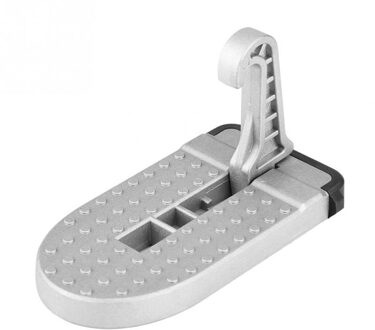 Aluminiumlegering Universele Auto Suv Deur Pedaal Haak Pedaal Vouwen Pedaal Veiligheid Hamer Zilver