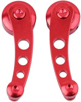 Aluminiumlegering Universele Autoruit Handvat Winder Riser Vervanging Winder Crank Riser Kit Universal Fit rood