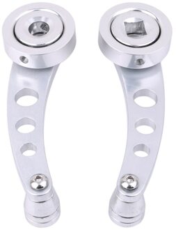 Aluminiumlegering Universele Autoruit Handvat Winder Riser Vervanging Winder Crank Riser Kit Universal Fit zilver