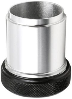 Aluminiumlegering Weld Op Vulopening En Cap 2Inch Od-Splash Kom, Brandstoftank Etc zwart