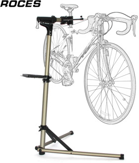 Aluminum Alloy Bike Repair Stand Professional Fixed Folding Home Mechanic Work Stand Adjustable Maintenance Storage Stand