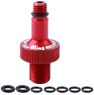 Aluminum Alloy Bike Tool Rear Shock Air Valve Adapter for Rockshox Monarch/DT Swiss XMM/IFP Refueling Tool