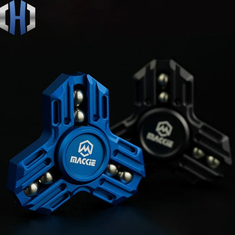 Aluminum Alloy Fingertip Gyro Mini Version Casual Decompression EDC Toy Finger Gyro Boyfriend Gift