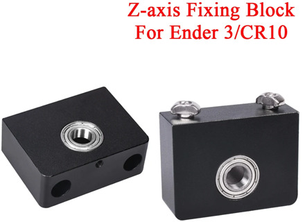 Aluminum Z-axis Leadscrew Top Mount 3D Printer Parts For Creality Ende 3/Pro CR10 CR-10 Fixed Bracket Z-rod Bearing Holder