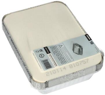 aluschalen+dks 21x15x3 10st