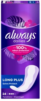 Always Inlegkruisjes Always Dailies Liners Long Plus 24 st