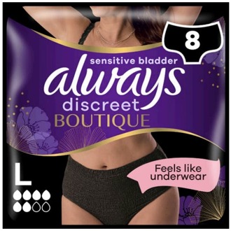 Always Maandverband Always Discreet Boutique Pants Large Plus Beige 8 st