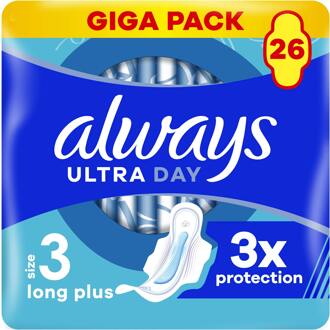 Always Maandverband Always Ultra Day & Night With Wings 26 st