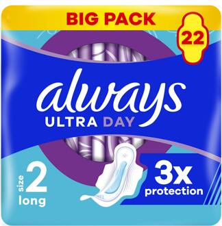 Always Maandverband Always Ultra Lang Met Vleugels 22 st