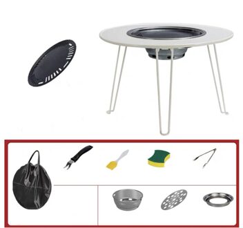 Alwaysme Houtskool Carbon Grills Met Tafel Classical