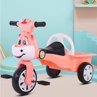 Alwaysme Peuter Driewieler Trike Voor Leeftijden 12-48 Maanden roze Cattle