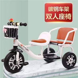 Alwaysme Peuter Driewieler Trike Voor Leeftijden 36-168 Maanden wit