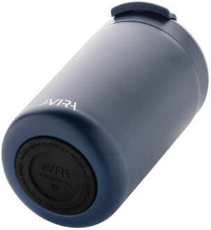 Alya gerecycleerde roestvrijstalen tumbler van 300 ml Blauw - One size