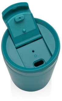 Alya gerecycleerde roestvrijstalen tumbler van 300 ml - maat One size Blauw