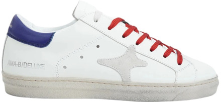 Ama-Brand Witte Sneakers Ama Brand , Multicolor , Heren - 44 Eu,42 Eu,40 Eu,45 EU