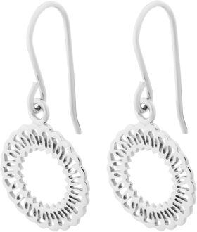 'Amada' Vrouwen 925 Sterling Zilveren Oorbellen - Zilver ZO-7075