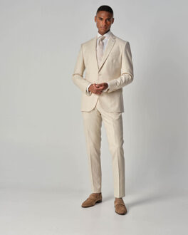 Amalfi 2-delig trouwpak Beige - 48