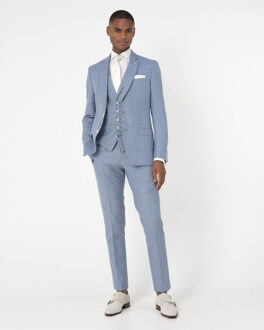 Amalfi 2-delig trouwpak Blauw - 46