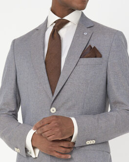 Amalfi 2-delig trouwpak Bruin - 48